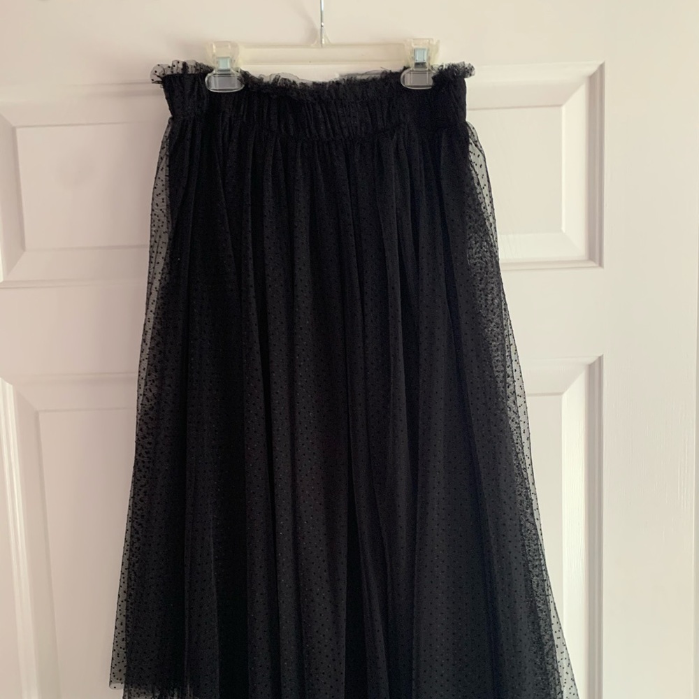 Black Lauren Conrad flowy dress